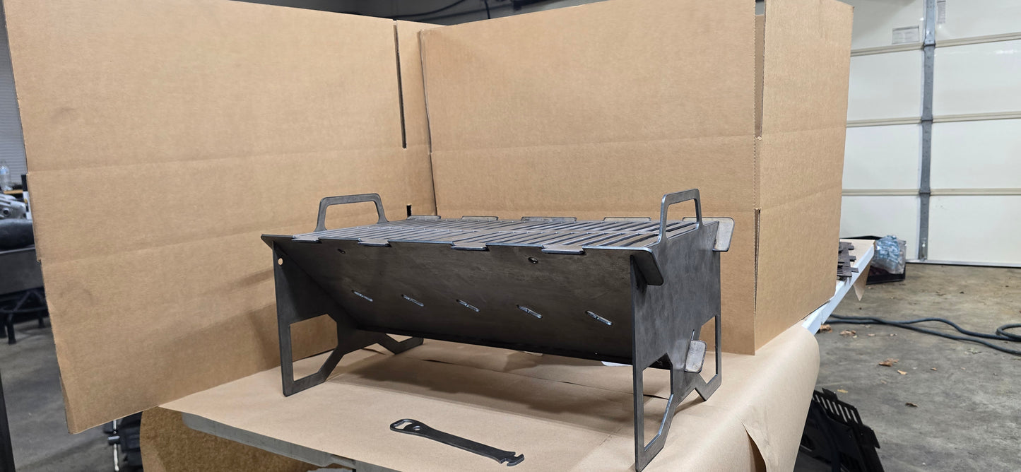 Slot Grill Split Grates and Bottle Opener Lifter Key