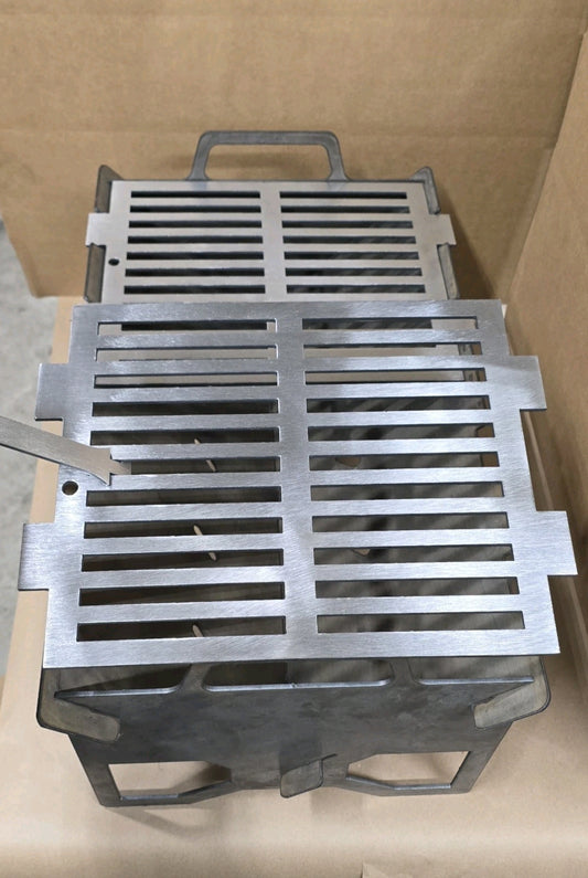Split Grate Collapsible Grill