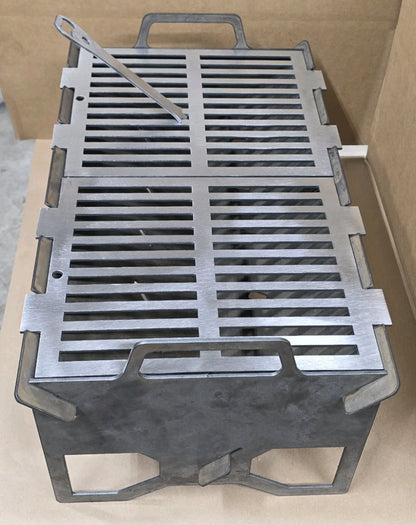 Split Grate Collapsible Grill