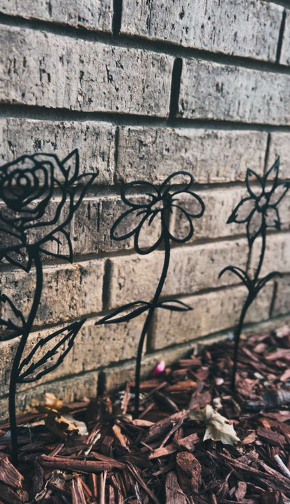 Flower Silhouettes