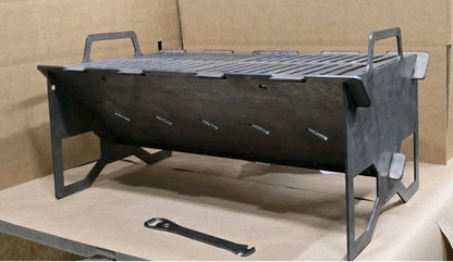 Split Grate Collapsible Grill