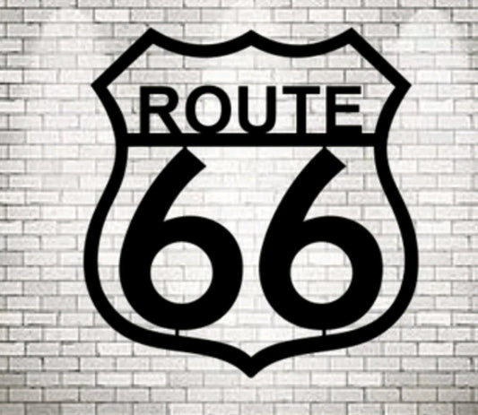 Route 66 sign